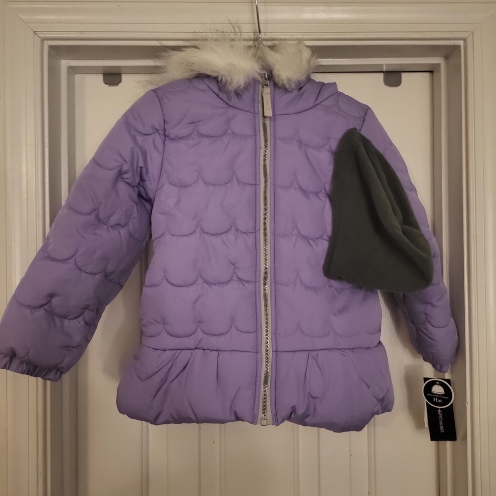 Weathertamer Little Girls Puffer Jacket Size 6X
